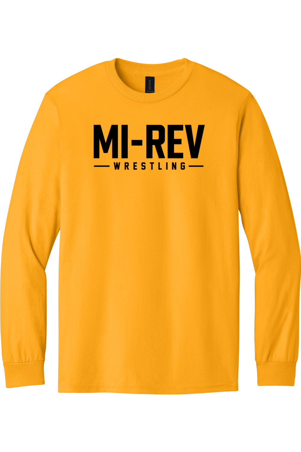 MI Rev Wrestling DTF Heavy Cotton Long Sleeve T-Shirt