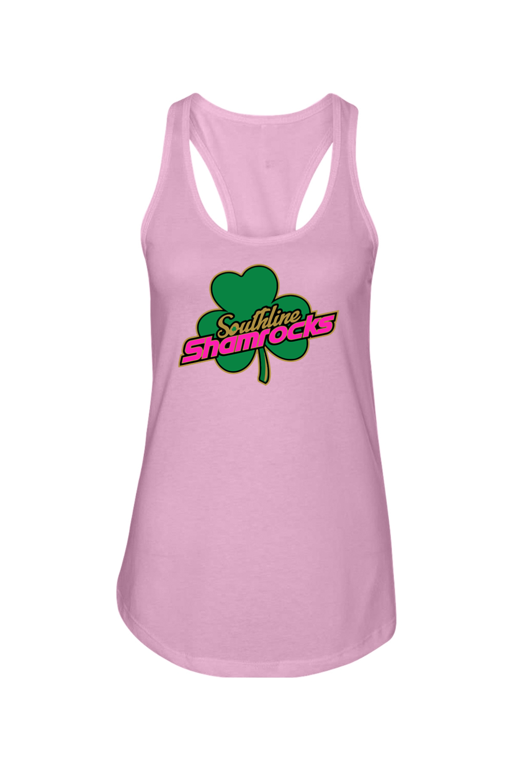 Shamrocks Softball Ladies Racerback Tank
