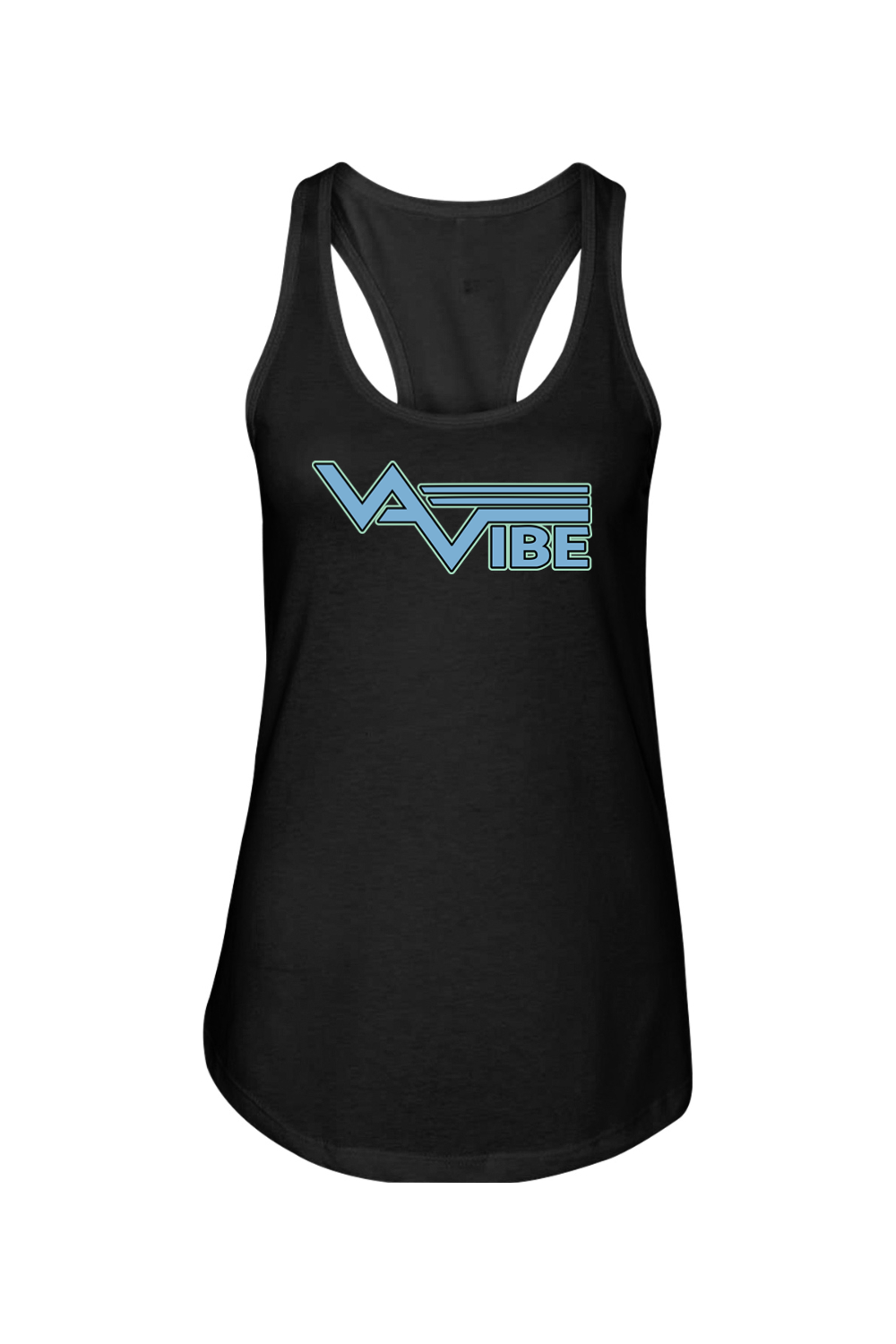 VA Vibe Softball DTF Women's Racerback Tank