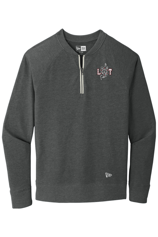 Los Tainos Sueded Cotton Blend 1/4-Zip Pullover