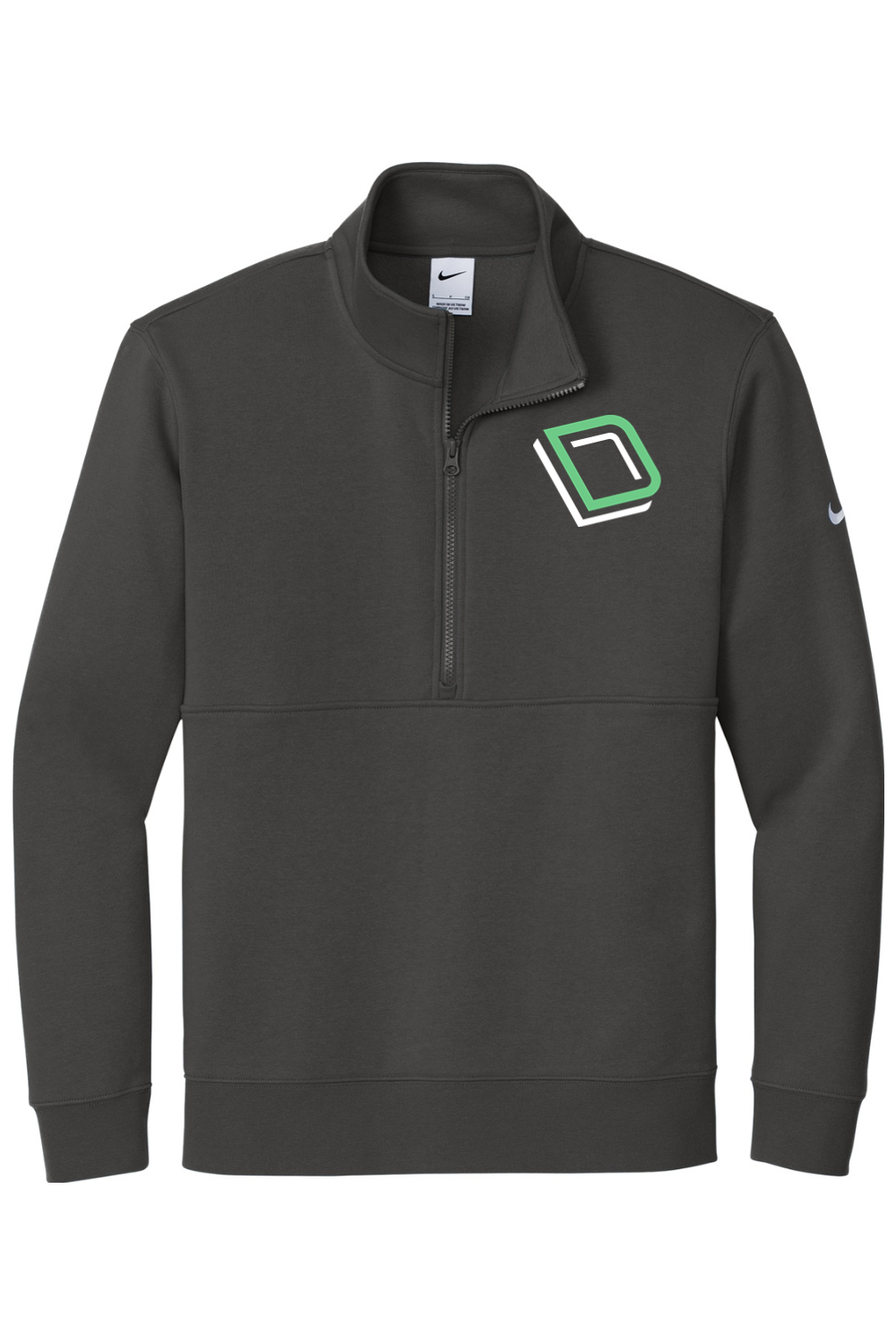 Drive Sports DTF Nike Club Fleece Sleeve Swoosh 1/2-Zip