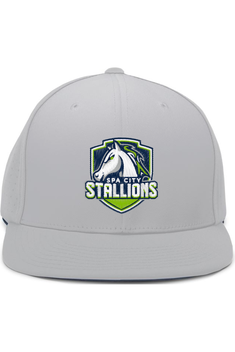 Spa City Stallions Pacific Headwear Perforated F3 Performance Flexfit Cap (Fulfill)