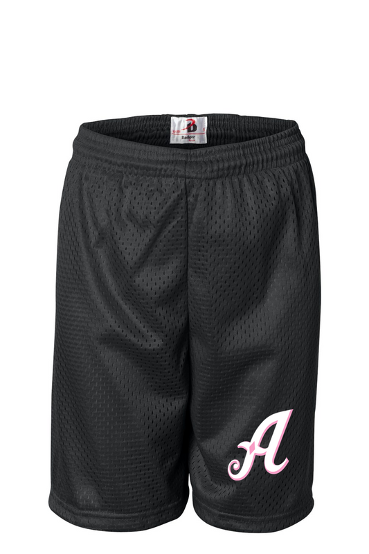 Aces Softball Youth Pro Mesh 6" Shorts