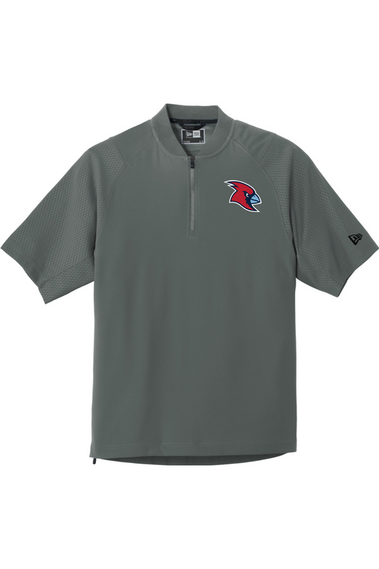 Marion Redbirds Baseball Cage Short Sleeve 1/4-Zip Jacket