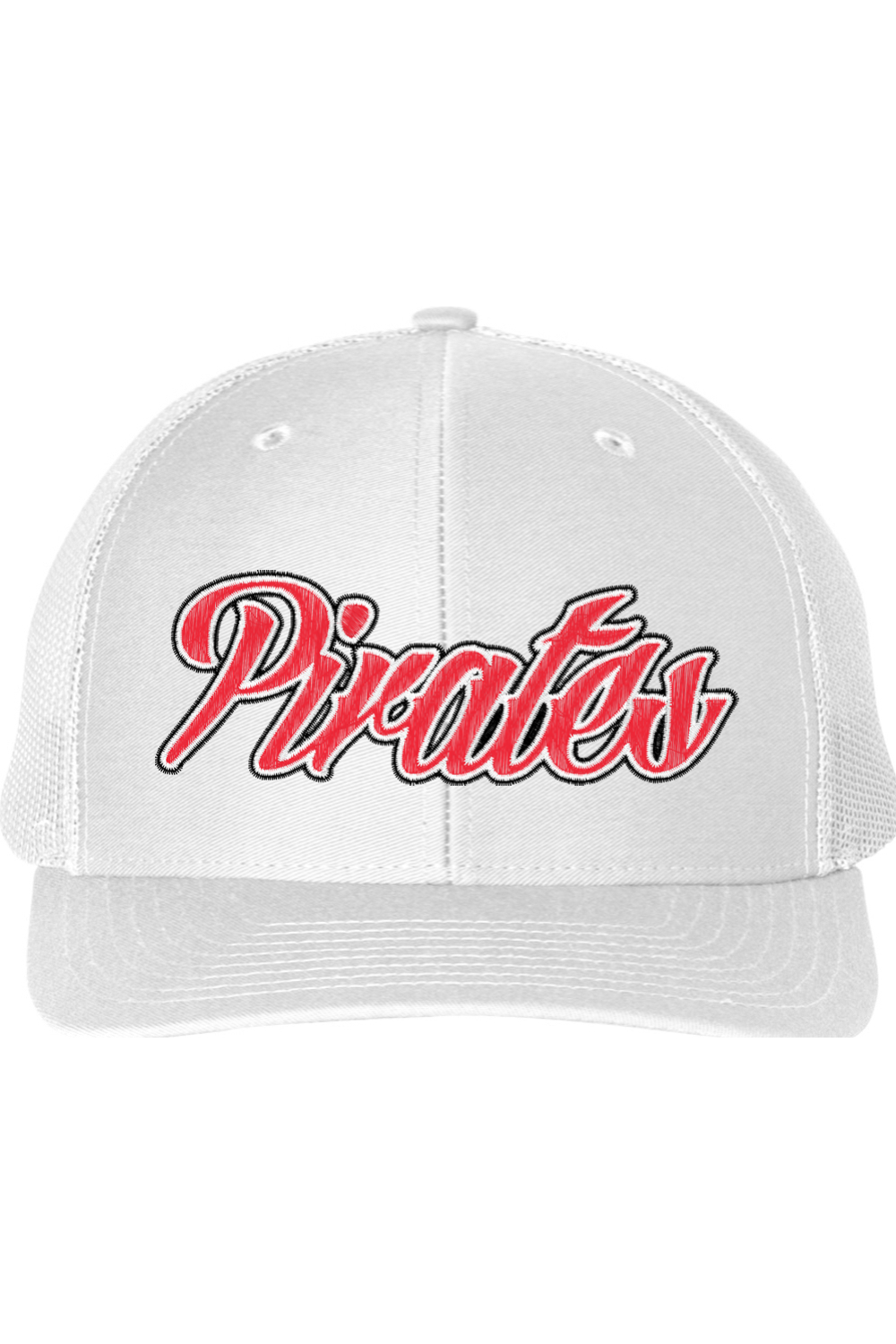 Cardington Pirates Softball Embroidered Snapback Trucker Cap