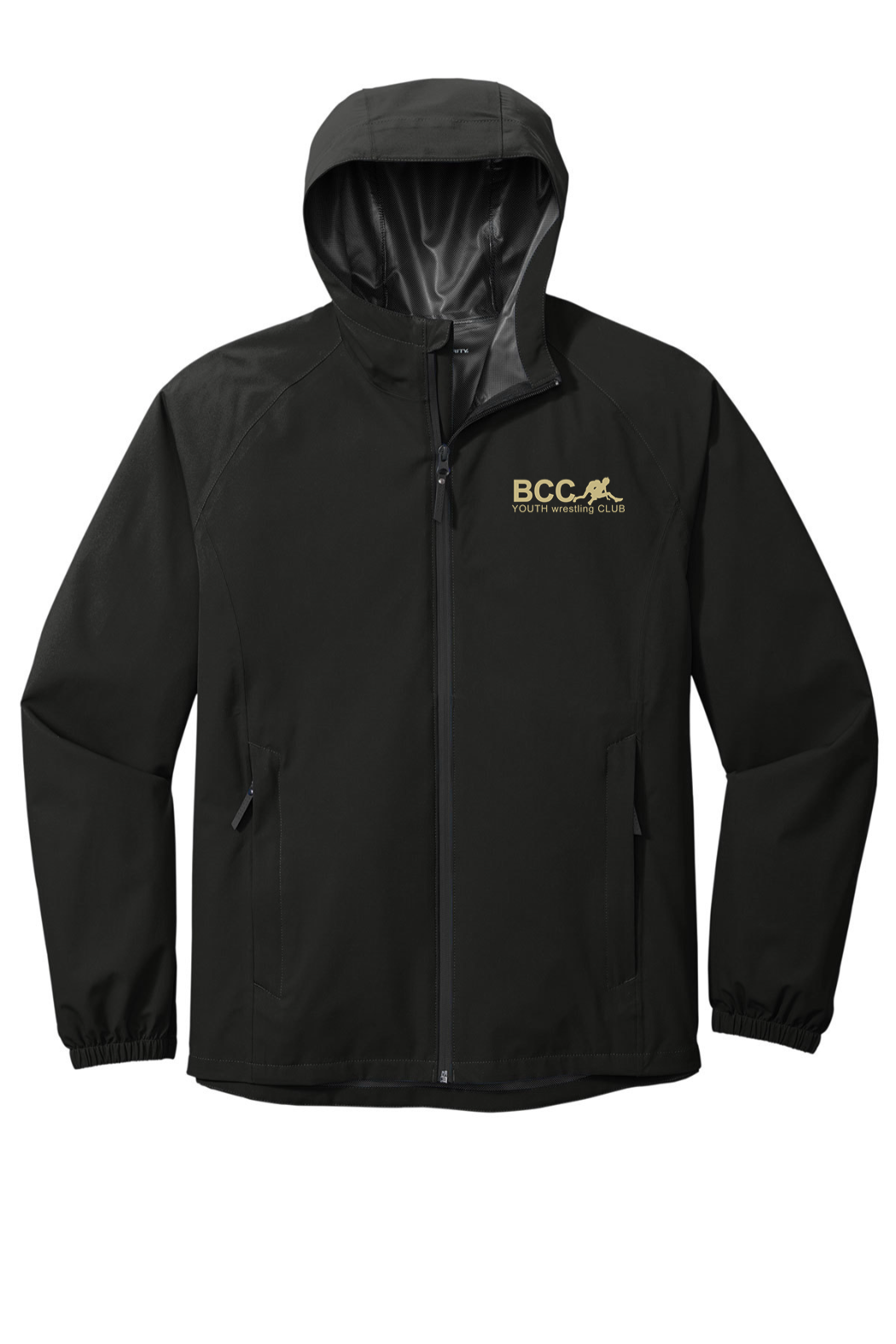 BCC Youth Wrestling DTF Essential Rain Jacket