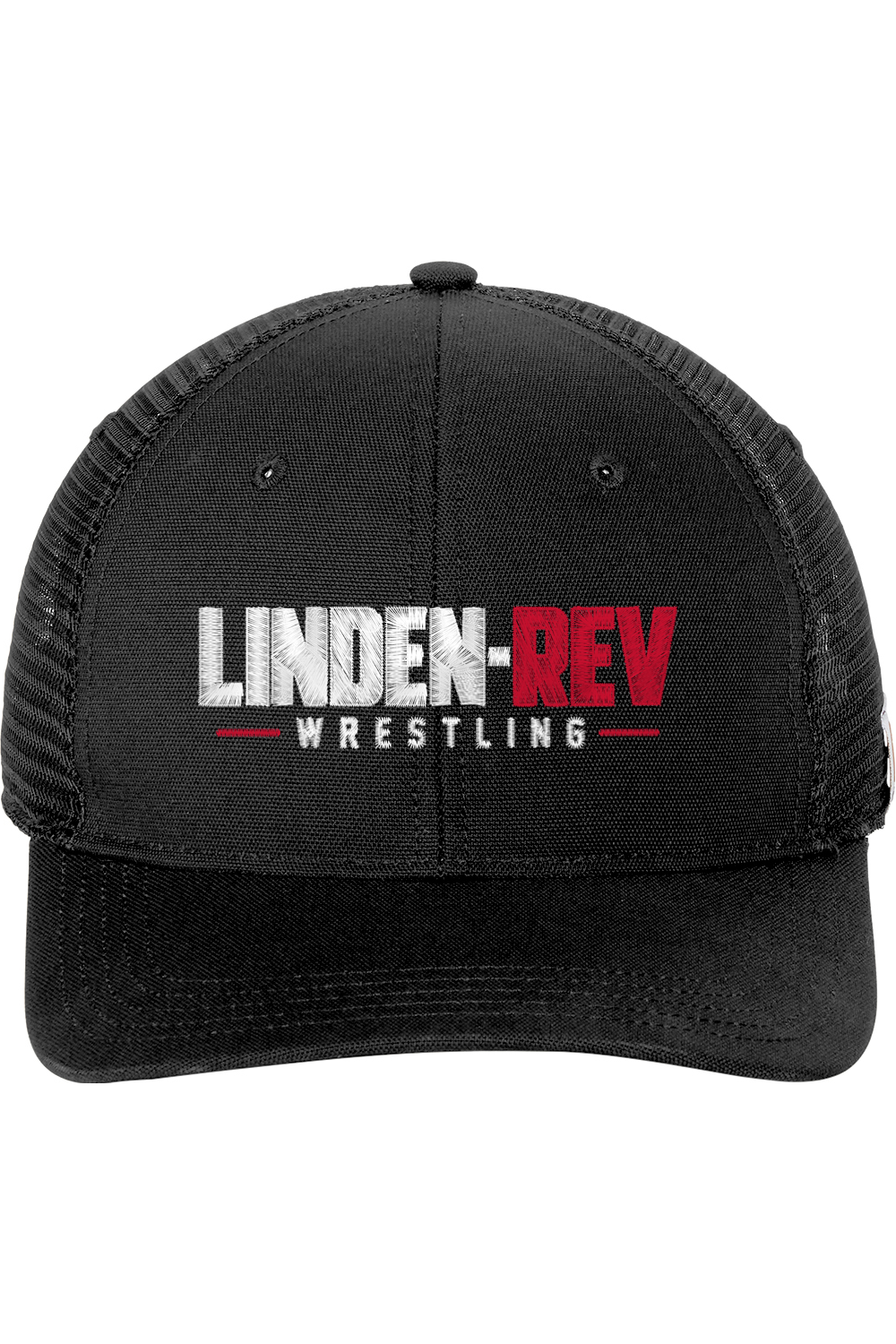 Linden Rev Wrestling Embroidered Carhartt Canvas Mesh Back Cap
