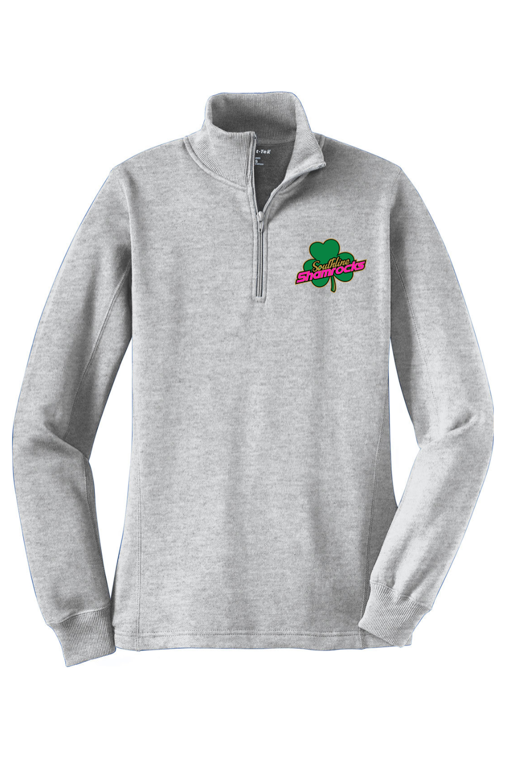 Shamrocks Softball Ladies 1/4-Zip Sweatshirt