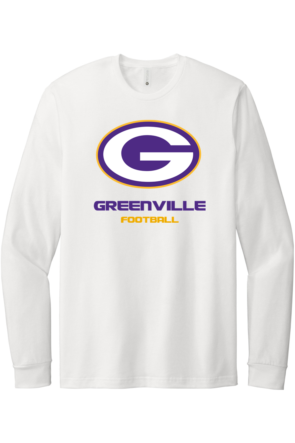 Greenville Football CVC Long Sleeve Tee