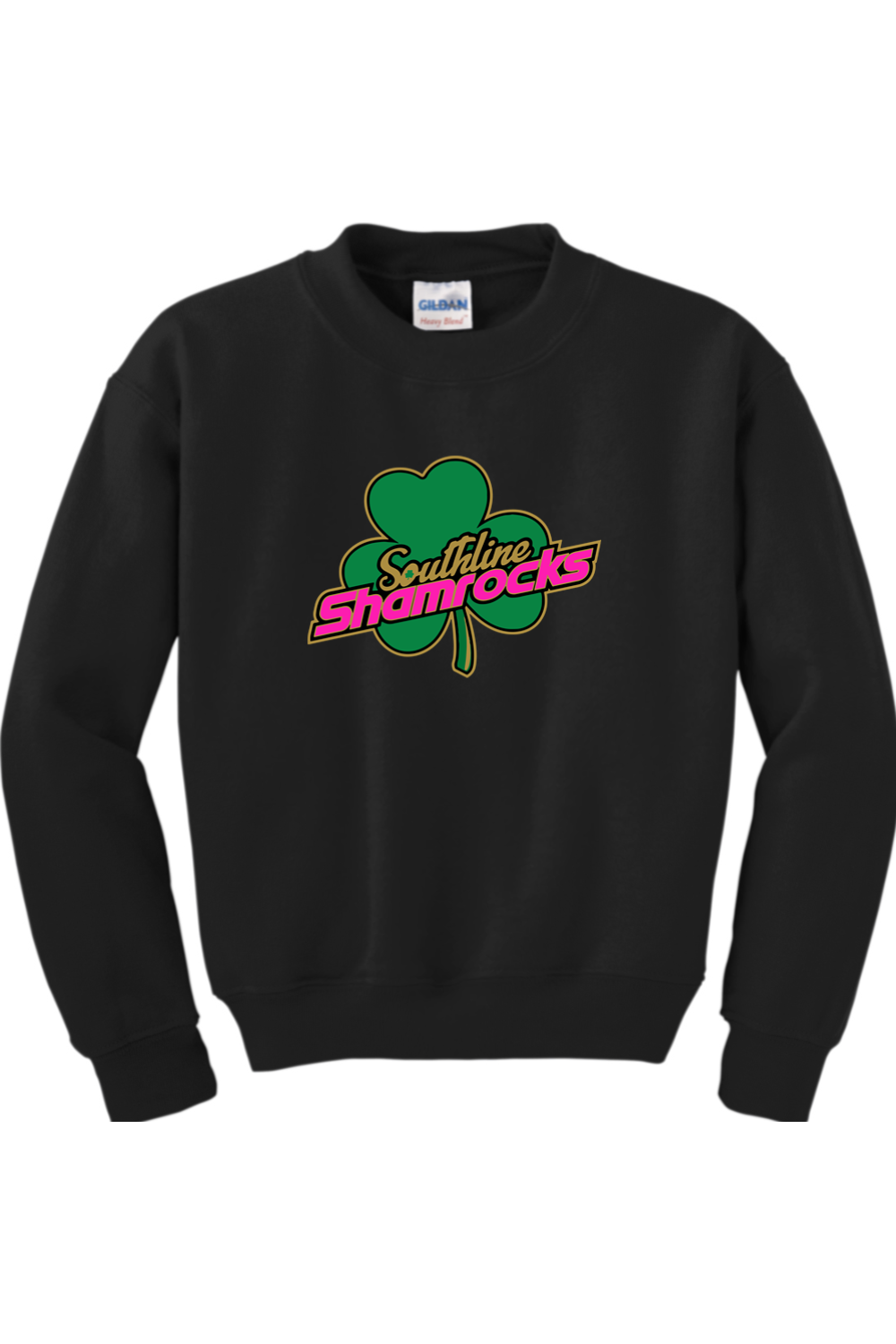 Shamrocks Softball Youth Heavy Blend Crewneck Sweatshirt
