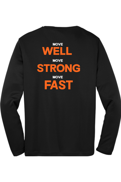 Bulldog Power DTF Long Sleeve Competitor Tee