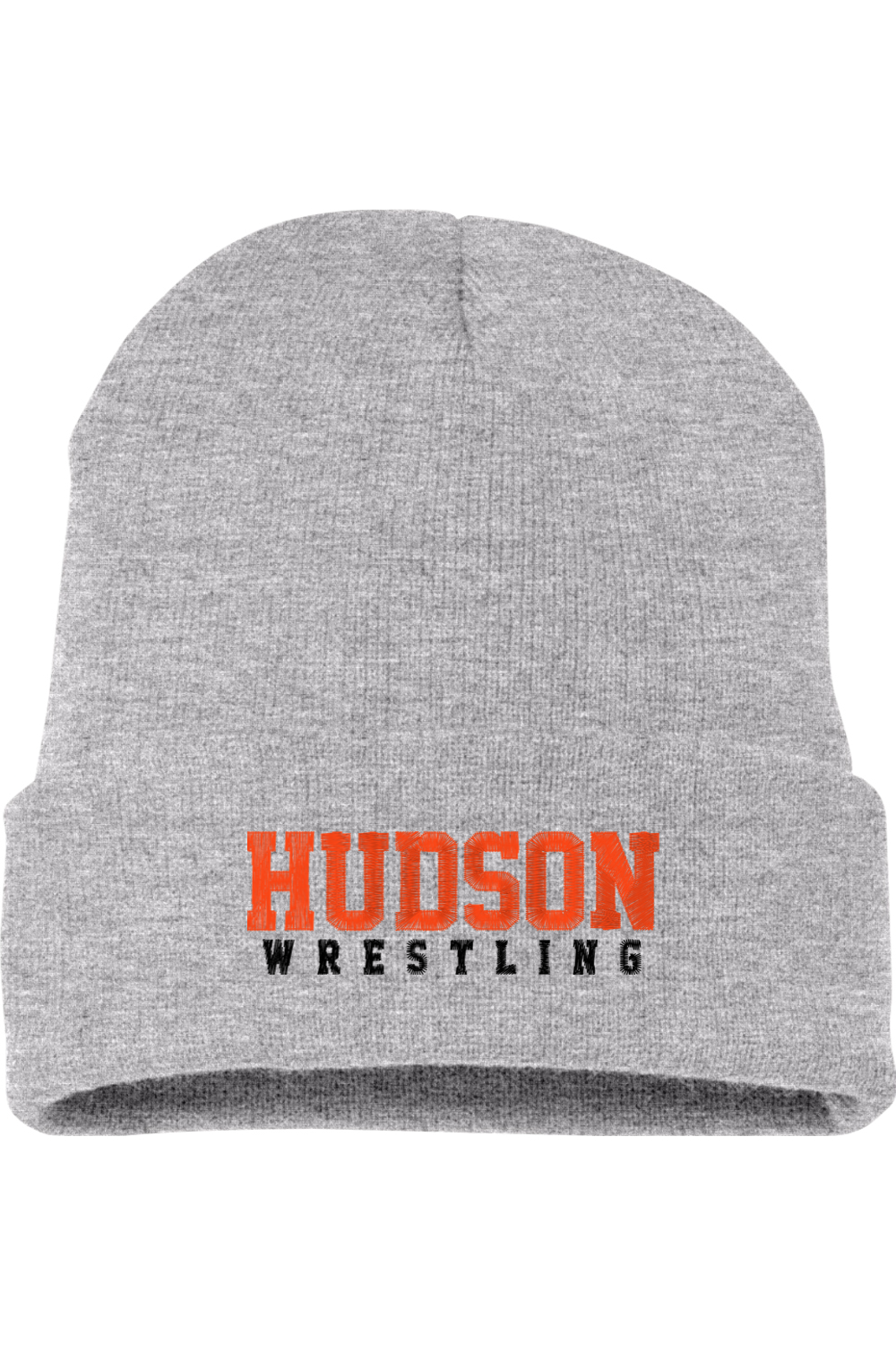 Hudson Wrestling Embroidered Classics Cuffed Beanie