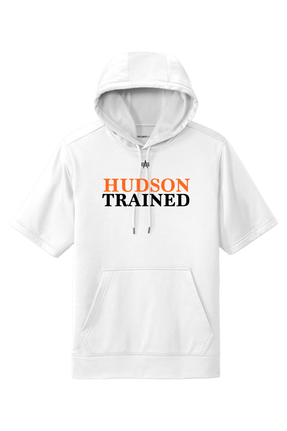 Hudson Trained DTF Sport-Wick Fleece Short Sleeve Hooded Pullover