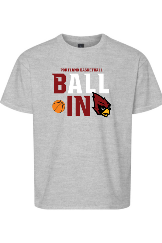 Portland Raider Basketball Youth Softstyle T-Shirt