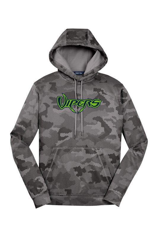 Greencastle Vipers Camo Fleece Hooded Pullover