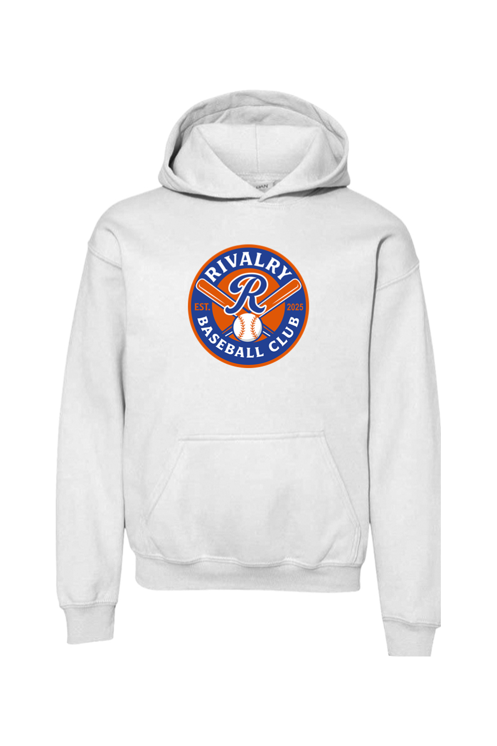 Rivalry Baseball DTF Youth Heavy Blend Hooded Sweatshirt
