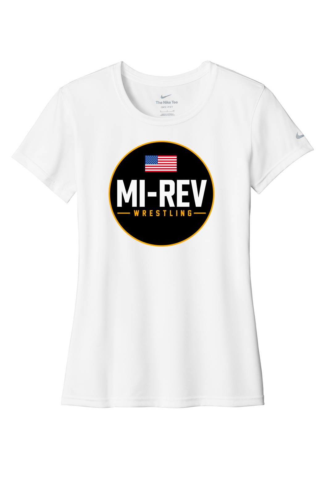 MI-REV Wrestling DTF Nike Ladies Swoosh Sleeve rLegend Tee