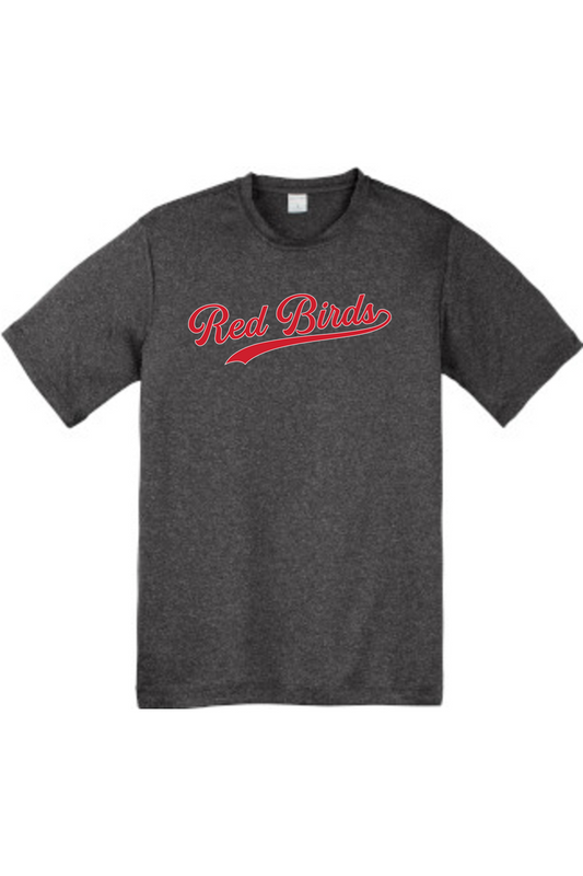 Marion Redbirds Baseball DTF Youth Heather Contender  Tee