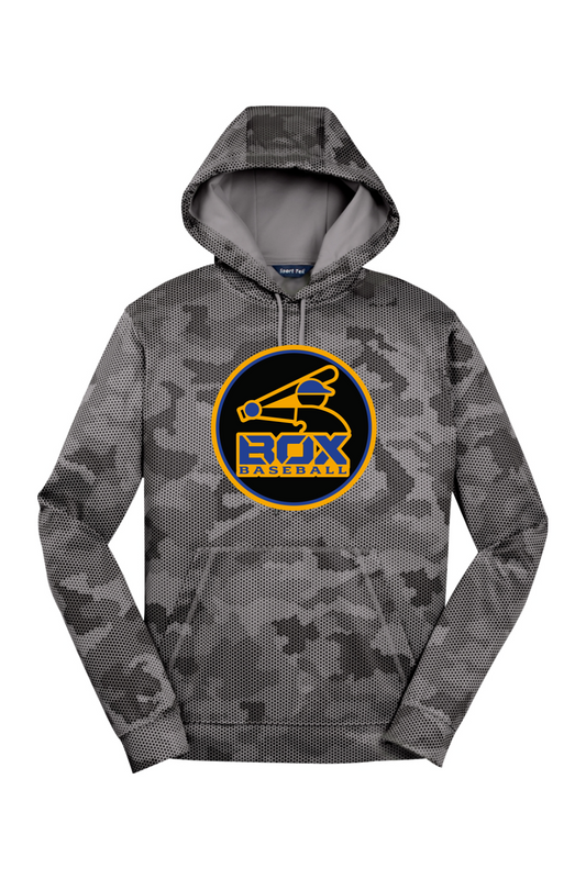 Jet Box Baseball DTF CamoHex Fleece Hooded Pullover