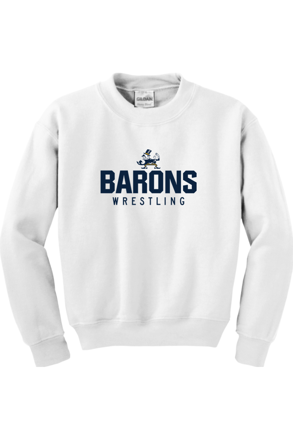 B-CC Wrestling DTF Youth Heavy Blend Crewneck Sweatshirt