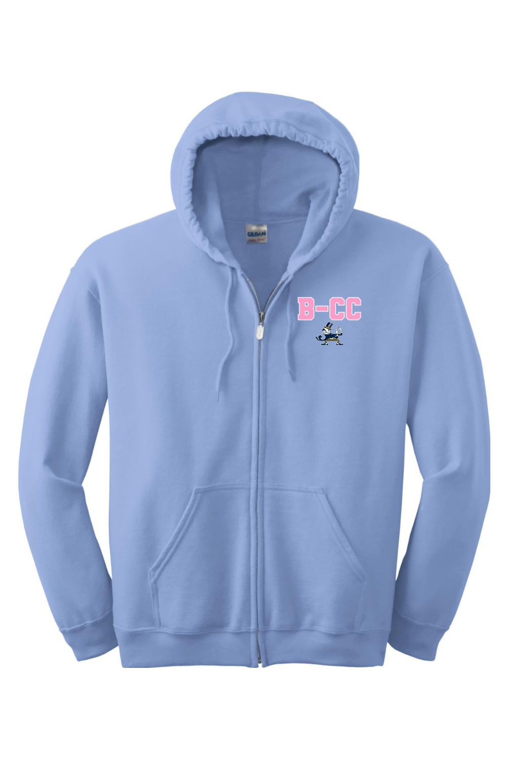 B-CC Wrestling DTF Heavy Blend Full-Zip Hooded Sweatshirt