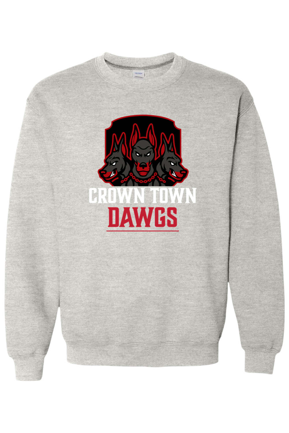 Crown Town Dawgs Heavy Blend Crewneck Sweatshirt