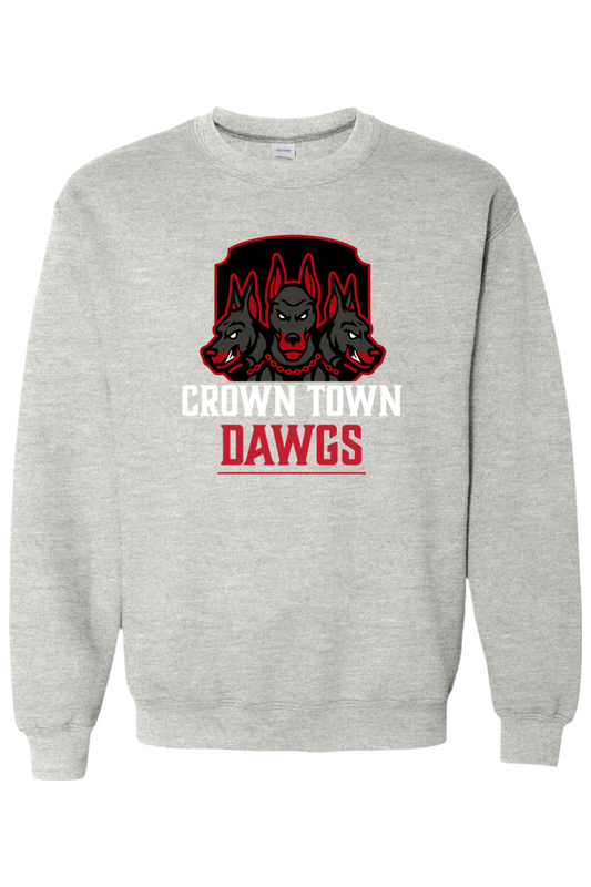 Crown Town Dawgs Heavy Blend Crewneck Sweatshirt