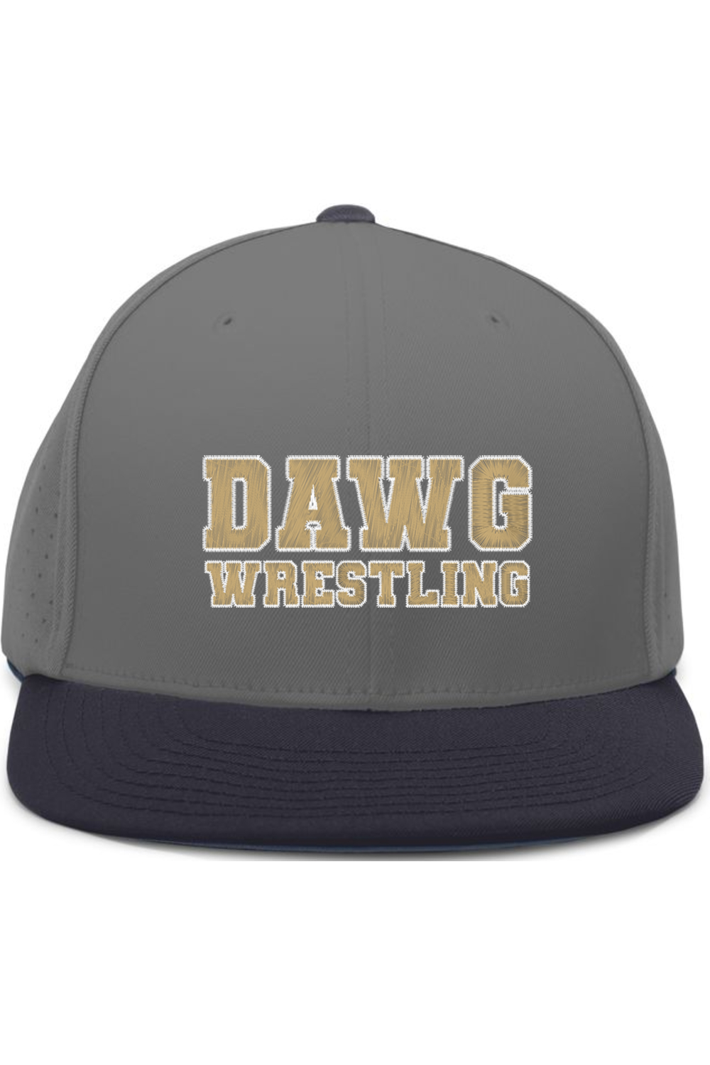 Otsego Middle School Wrestling Embroidered Pacific Headwear Perforated F3 Performance Flexfit Cap