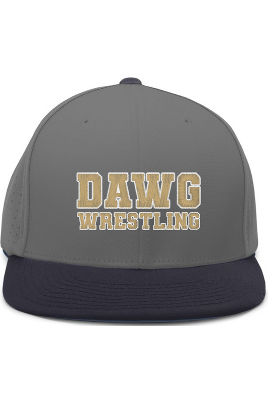 Otsego Middle School Wrestling Embroidered Pacific Headwear Perforated F3 Performance Flexfit Cap