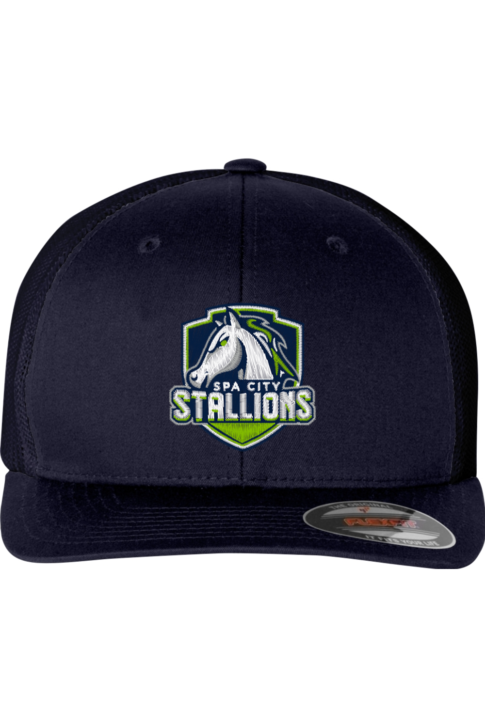 Spa City Stallions Flexfit Trucker Hat (Fulfill)
