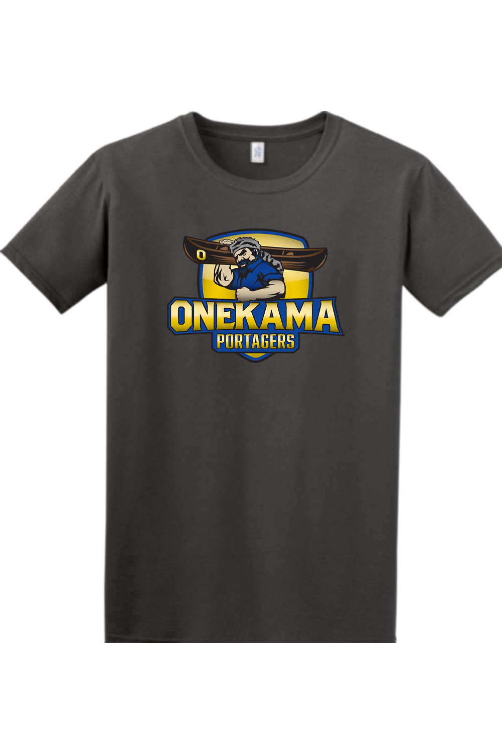 Onekama Portagers Football Softstyle T-Shirt