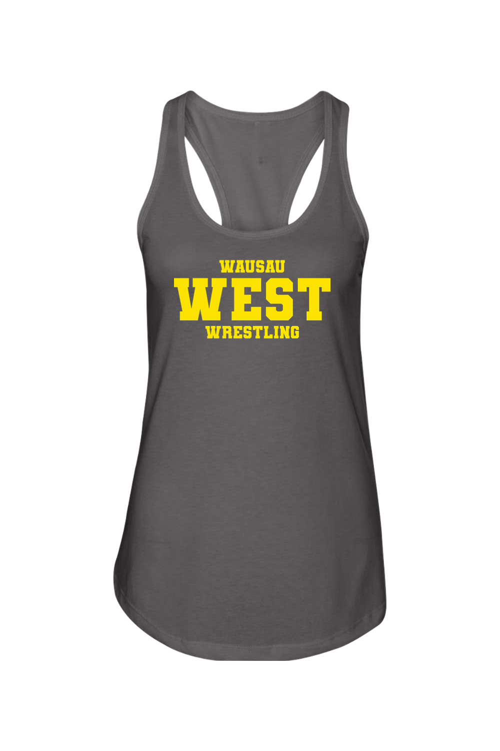 Wausau West Wrestling DTF Ladies Racerback Tank