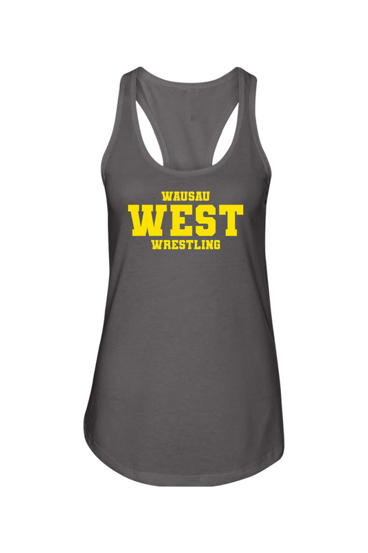 Wausau West Wrestling DTF Ladies Racerback Tank