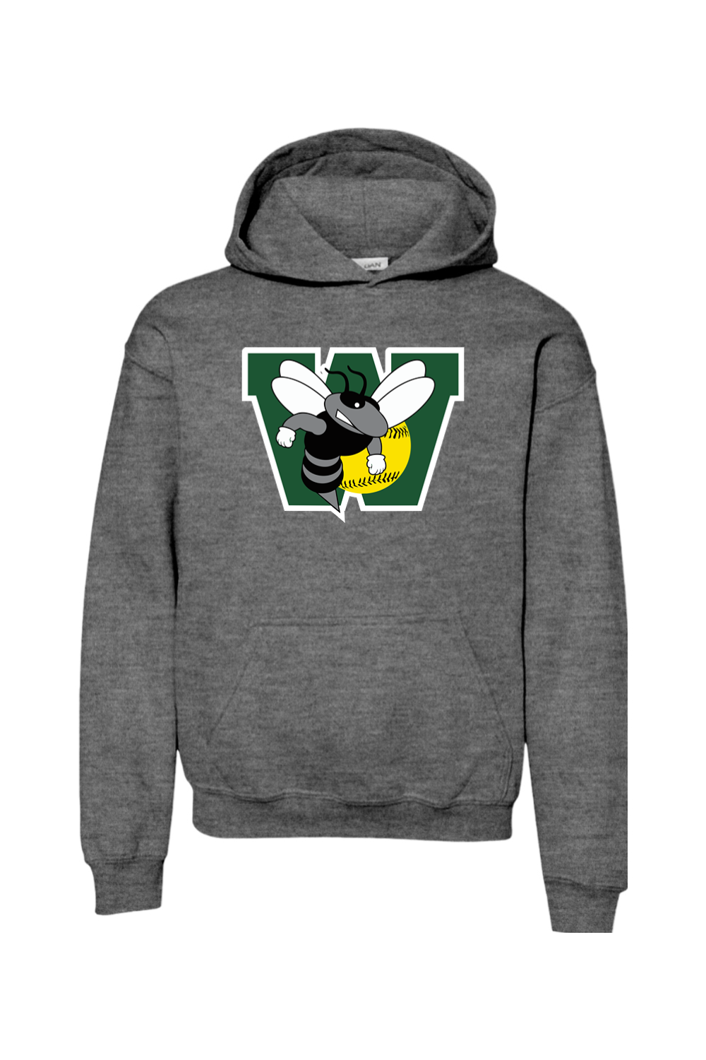 Williamston Softball Youth Heavy Blend Hooded Sweatshirt
