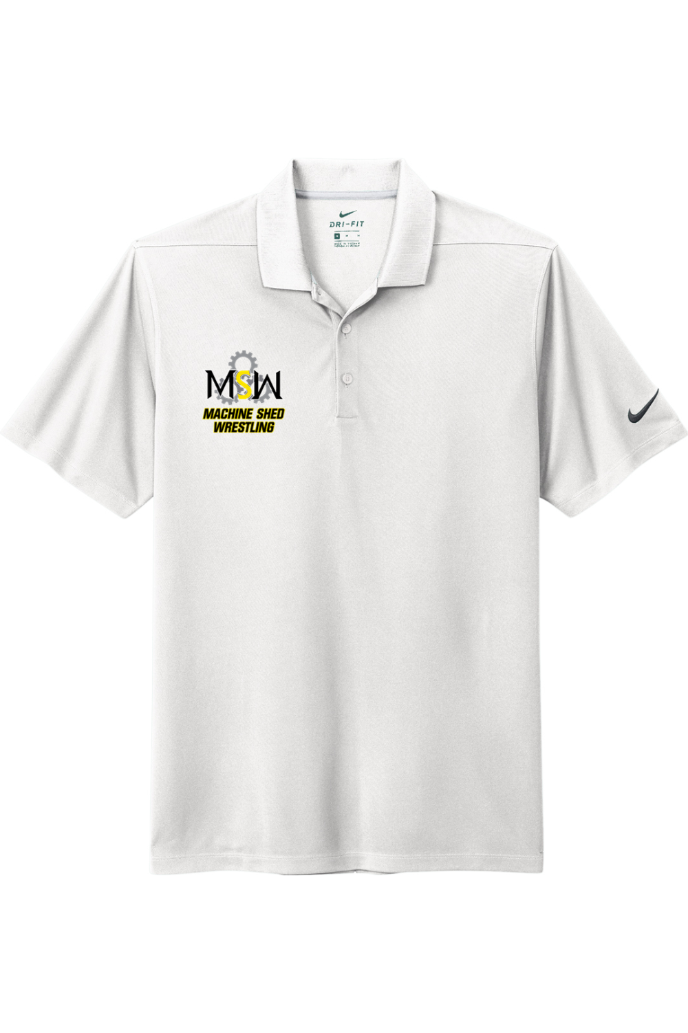 Machine Shed Wrestling DTF Nike Dri-FIT Micro Pique 2.0 Polo