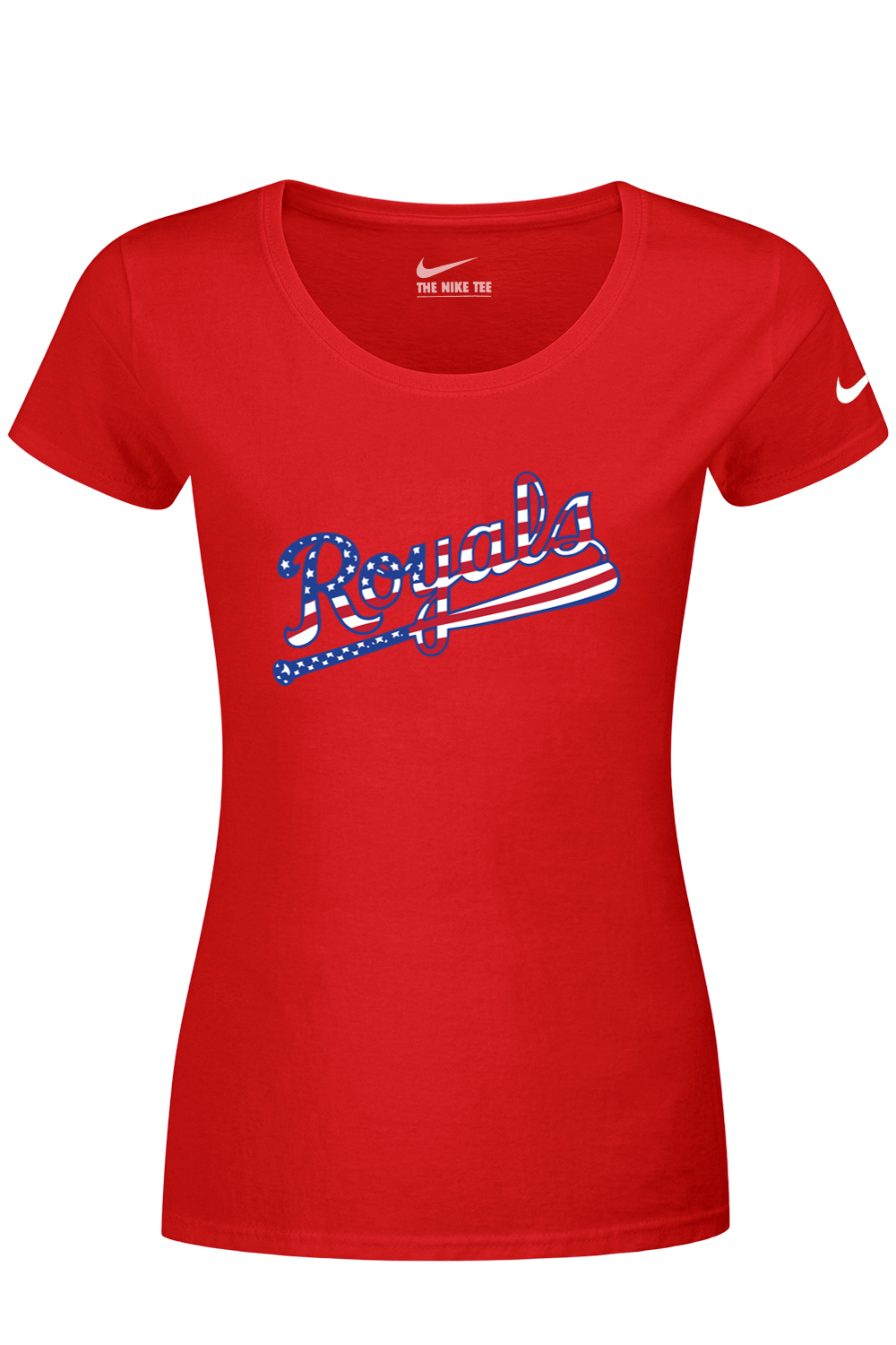 Richmond Royals 10U Nike Ladies Dri-FIT Cotton/Poly Scoop Neck Tee