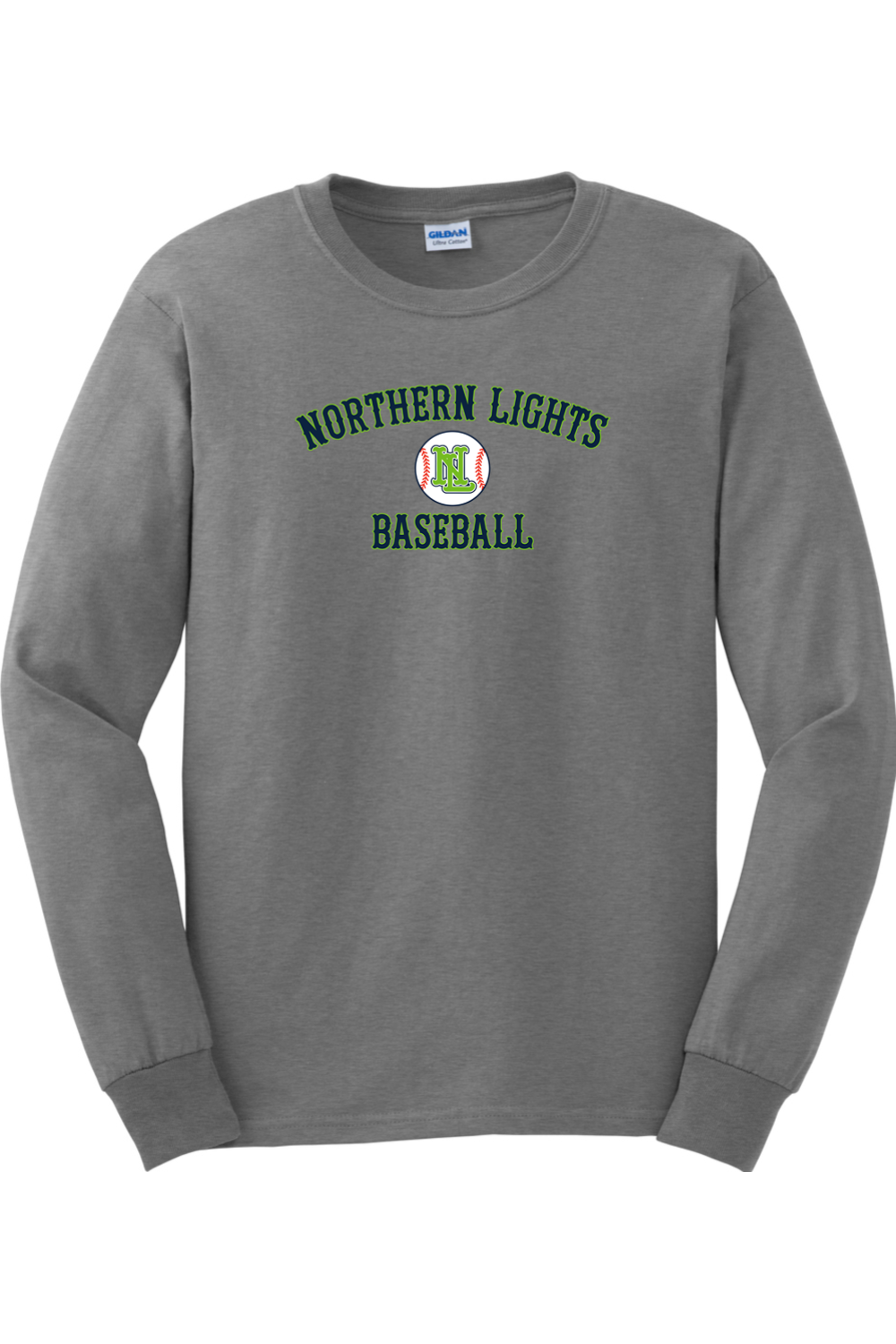 Northern Lights Cotton Long Sleeve T-Shirt