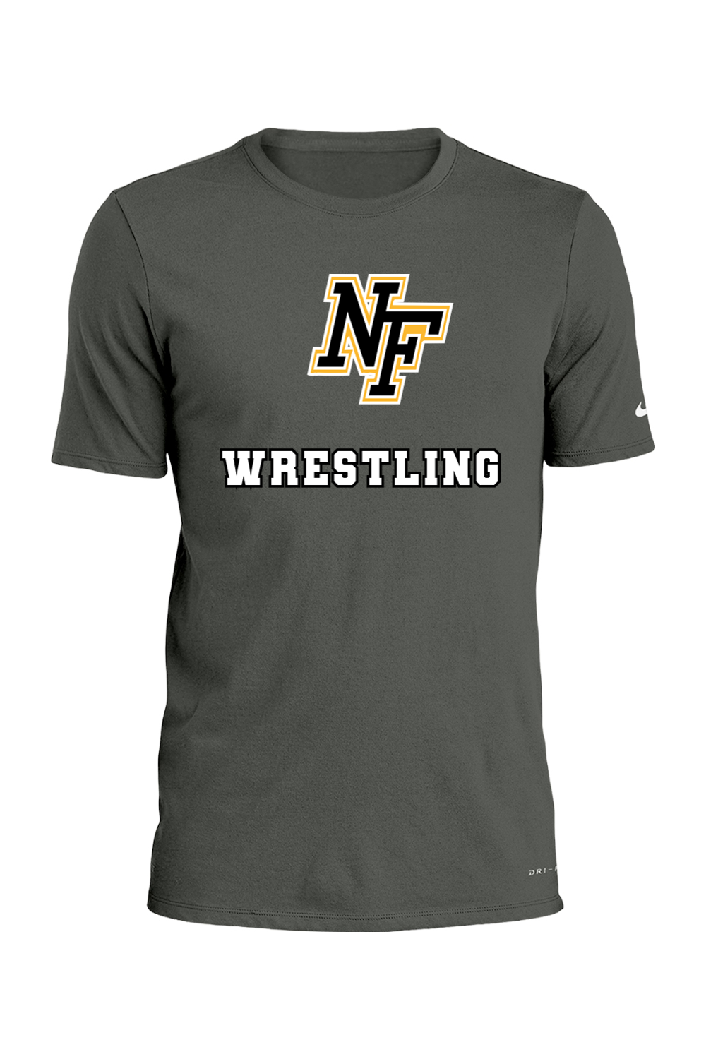 North Farmington Wrestling DTF Nike Dri-FIT Cotton/Poly Tee