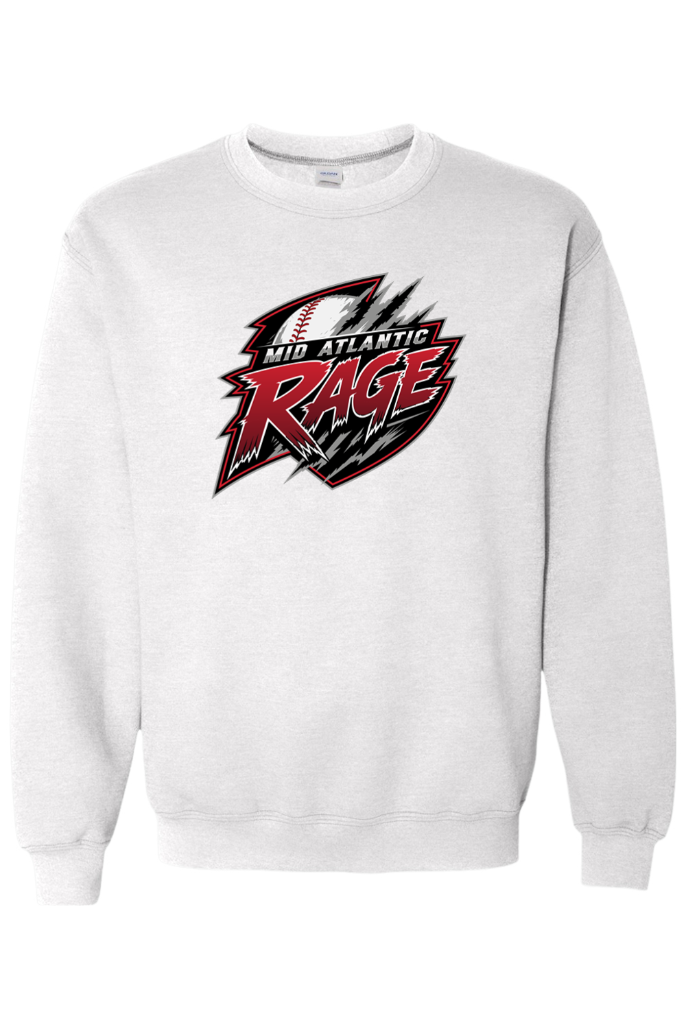 Rage Baseball Heavy Blend Crewneck Sweatshirt