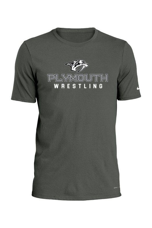 Plymouth Wrestling Nike Dri-FIT Cotton/Poly Tee