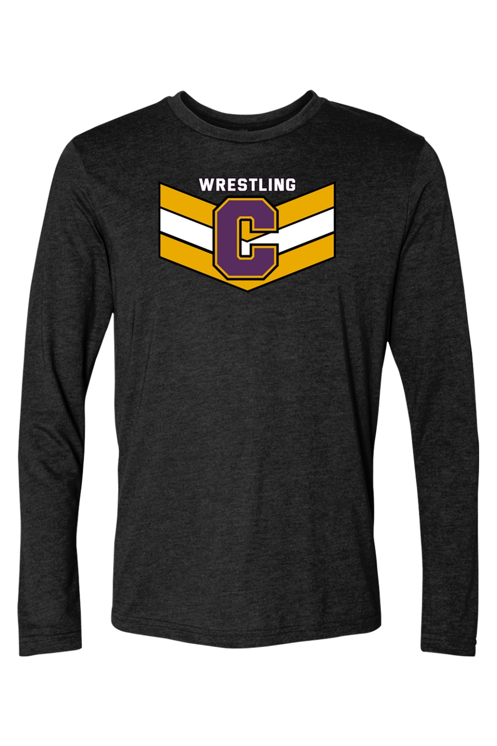 Caro Wrestling DTF Triblend Long Sleeve Crew