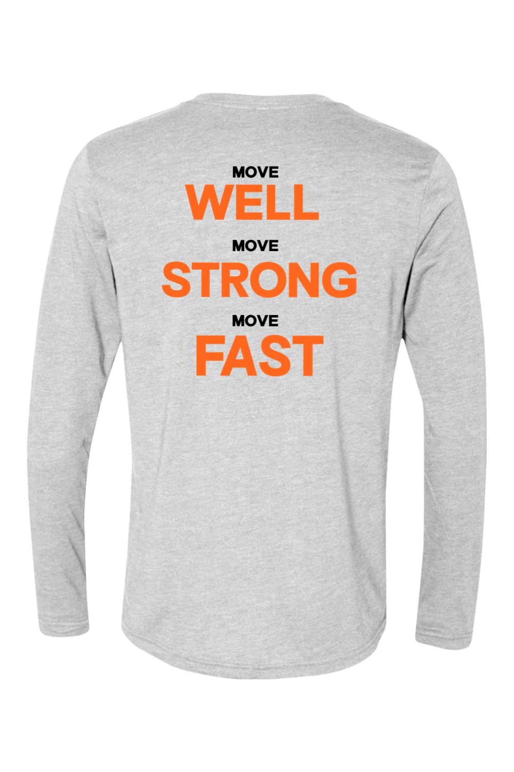 Bulldog Power DTF Triblend Long Sleeve Crew
