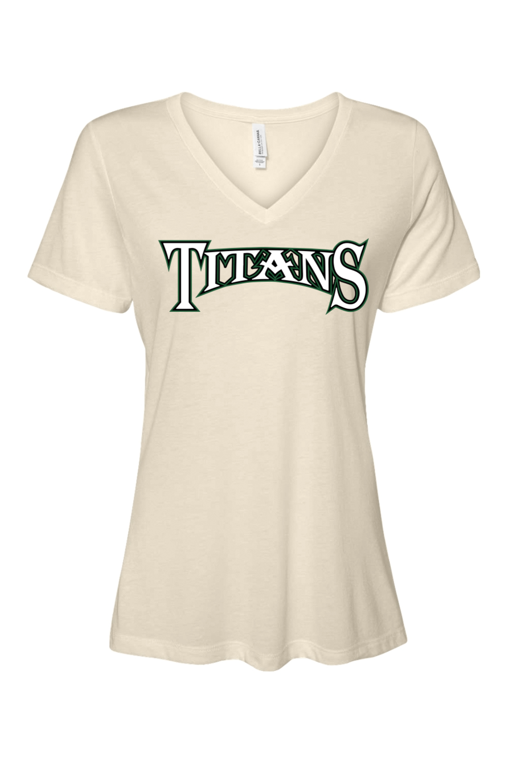 Bella + Canvas Women’s Relaxed Jersey Short Sleeve V-Neck T-Shirt