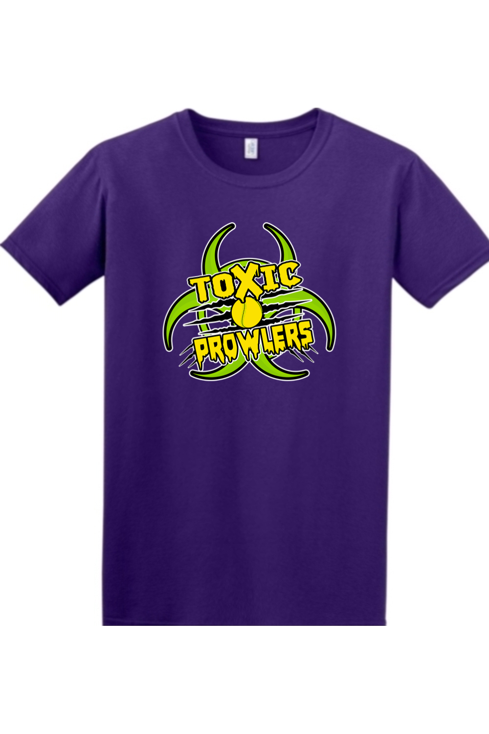 Toxic Prowlers Softball Softstyle T-Shirt