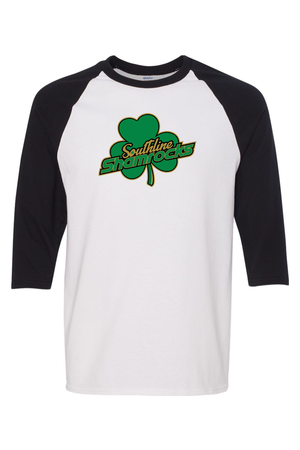 Gildan Heavy Cotton Raglan Three-Quarter Sleeve T-Shirt