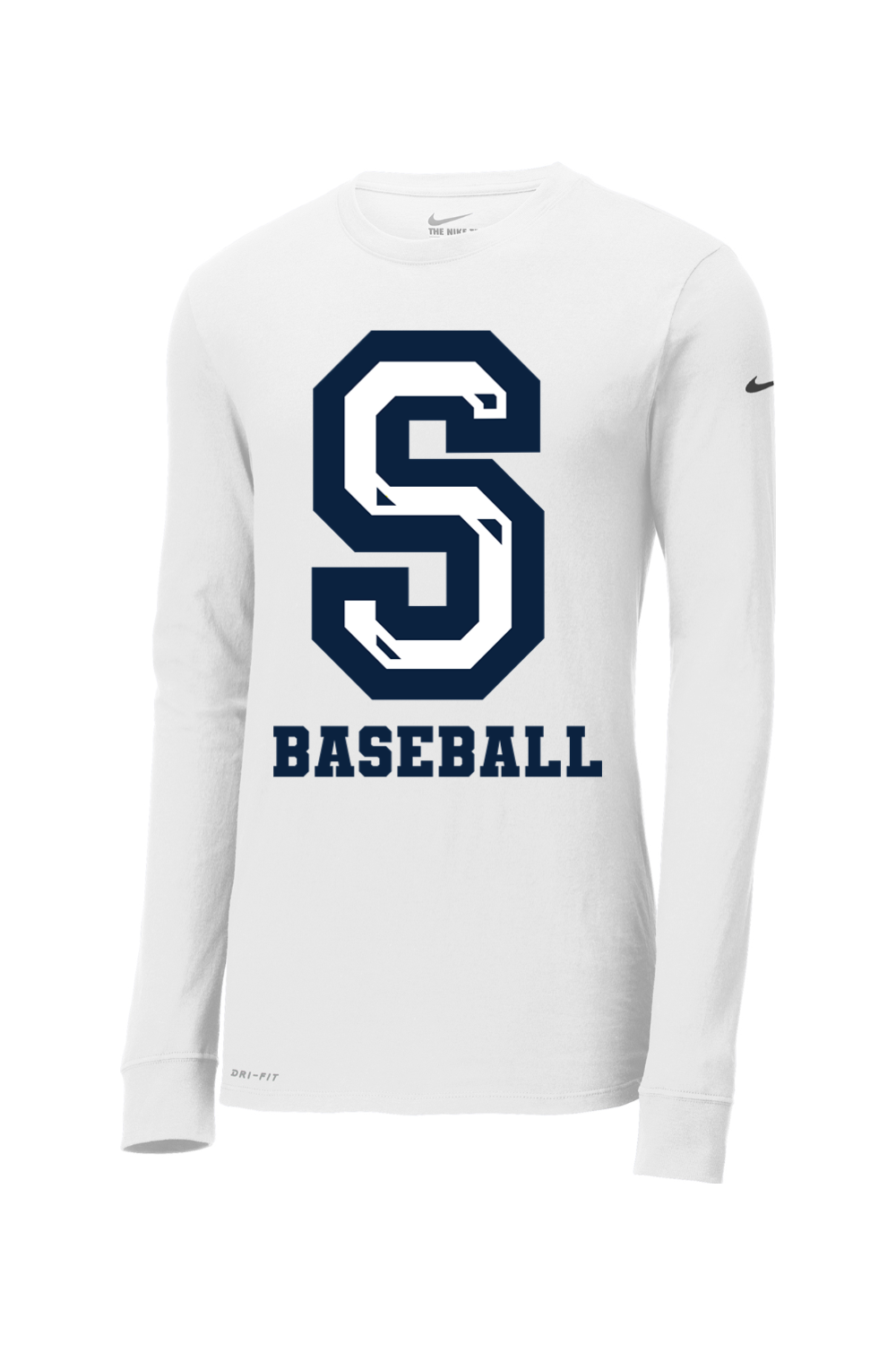 Sluggers Baseball DTF Nike Dri-FIT Cotton/Poly Long Sleeve Tee