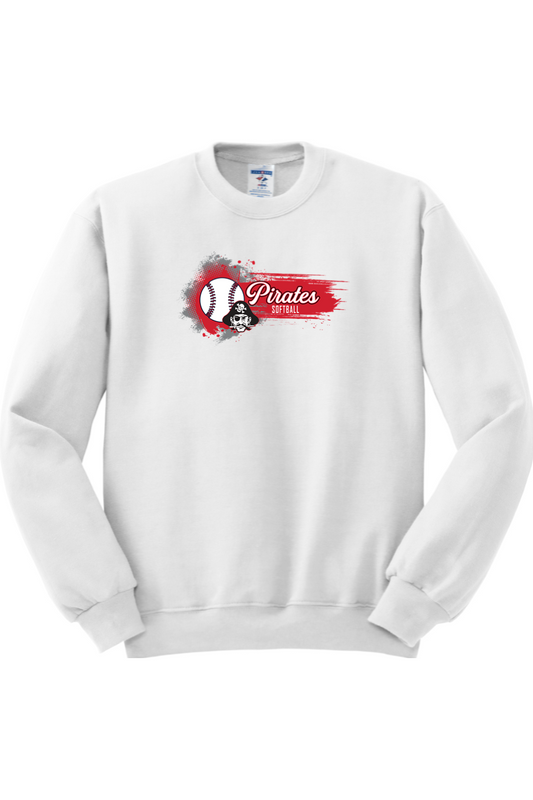 Cardington Pirates Softball DTF NuBlend Crewneck Sweatshirt