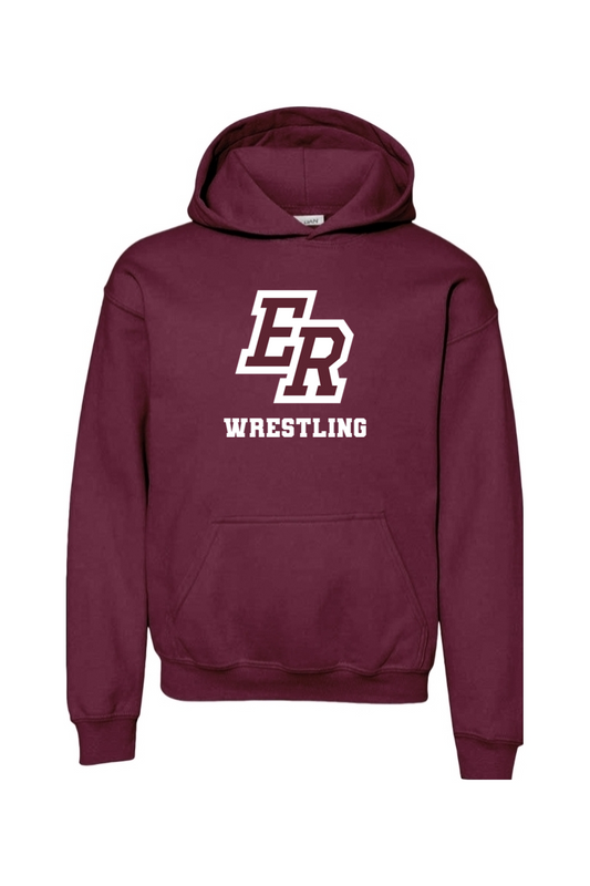 Eaton Rapids Wrestling DTF Youth Heavy Blend Hooded Sweatshirt