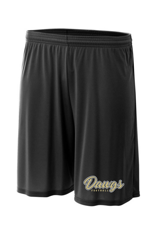 Otsego Football Vegas Logo Youth Cooling Performance Polyester Short