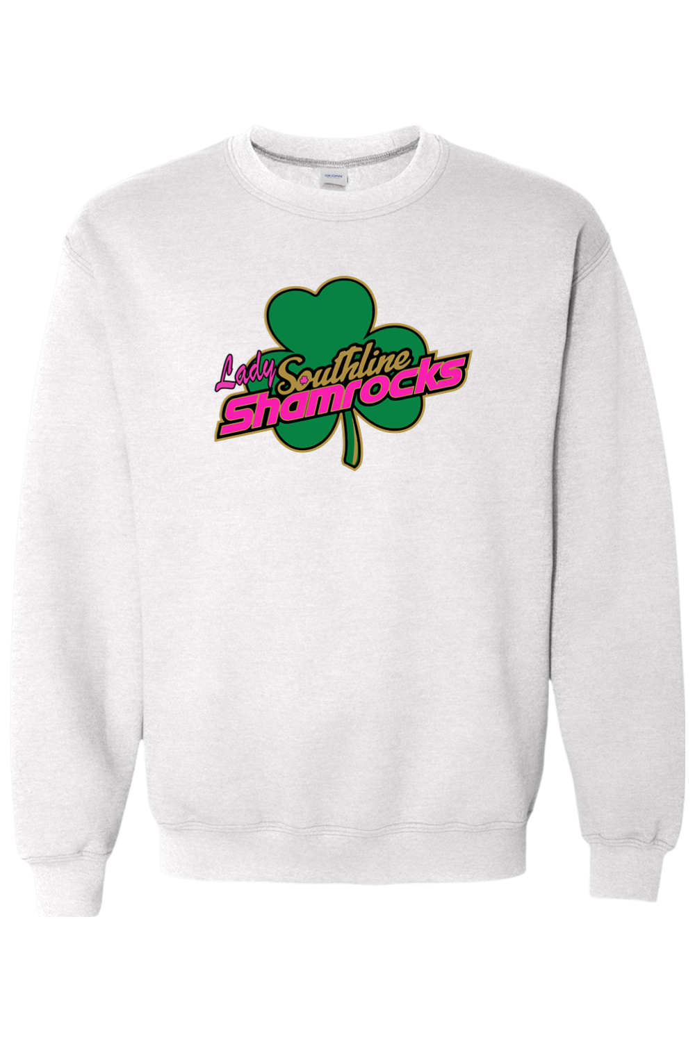 Shamrocks Softball Heavy Blend Crewneck Sweatshirt
